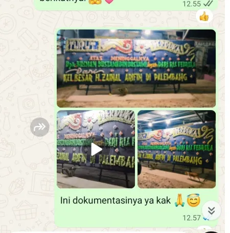 Pengiriman Papan Bunga Duka Kebon Kosong