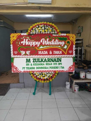 Papan Bunga di Kebon Kosong