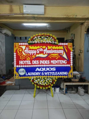 Papan Bunga di Kebon Kosong