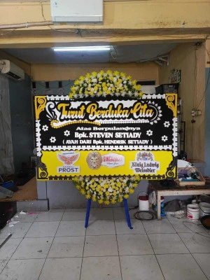 Papan Bunga di Kebon Kosong