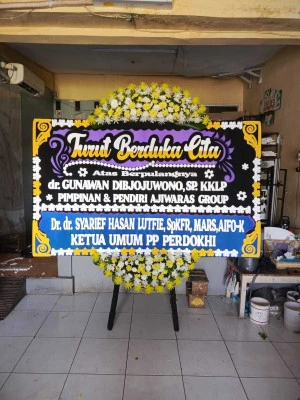 Papan Bunga di Kebon Kosong